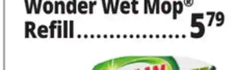 Ocean State Job Lot Wonder Wet Mop Refill offer