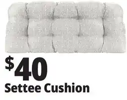 Ocean State Job Lot Settee Cushion offer