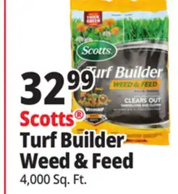 Ocean State Job Lot Scotts Turf Builder Weed & Feed 4 000 sq ft offer