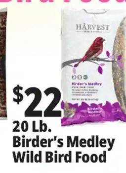 Ocean State Job Lot Harvest Birder's Medley Wild Bird Food 20 lbs offer