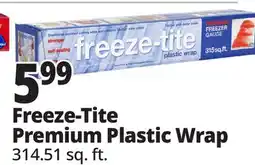 Ocean State Job Lot Freeze-Tite Premium Plastic Wrap offer