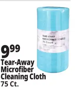 Ocean State Job Lot Tear-Away Microfiber Cleaning Cloth 75 ct offer