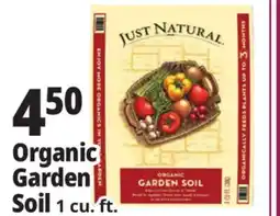 Ocean State Job Lot Just Natural Organic Garden Soil 1 cu ft offer