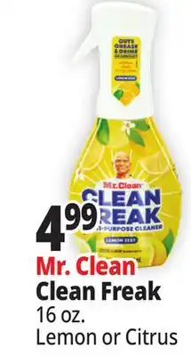 Ocean State Job Lot Mr. Clean Freak Lemon Zest Multi-Surface Cleaner 16 fl. oz offer