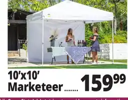 Ocean State Job Lot Marketeer 10'x10' One-Touch Pop-Up Gazebo offer