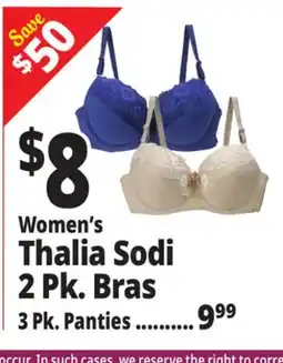 Ocean State Job Lot Women's Thalia Sodi 2 Pk. Bras offer