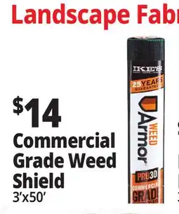 Ocean State Job Lot Ike's Weed Armor Fabric 3' x 50' offer