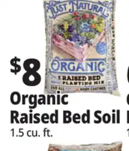 Ocean State Job Lot Just Naturals Organic Raised Bed Planting Mix 1.5 cu ft offer