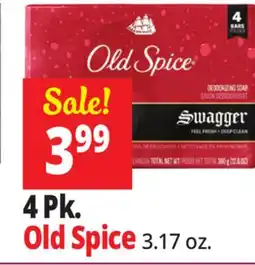 Ocean State Job Lot 4 Pk. Old Spice offer