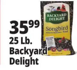 Ocean State Job Lot Backyard Delight Songbird Food 25 lbs offer