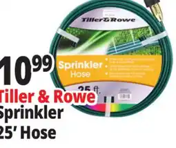 Ocean State Job Lot Tiller & Rowe Sprinkler Hose 25' offer