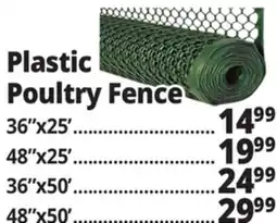 Ocean State Job Lot Tiller & Rowe Multi-Purpose Plastic Garden Fence 36 x 25' L offer