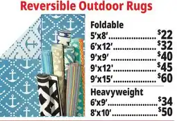 Ocean State Job Lot Reversible Outdoor Rugs offer