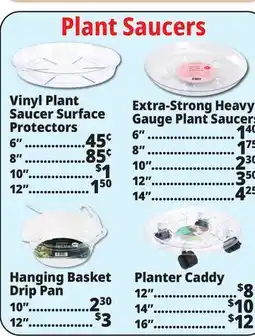 Ocean State Job Lot Plant Saucers offer