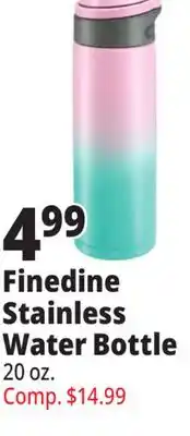 Ocean State Job Lot Finedine Stainless Water Bottle offer