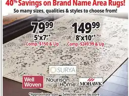 Ocean State Job Lot Area Rugs offer