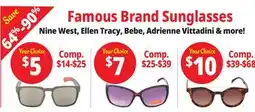 Ocean State Job Lot Sunglasses offer