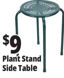 Ocean State Job Lot Stackable Metal Garden Plant Stand Blue offer