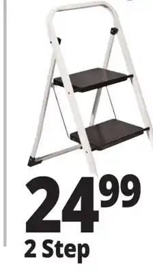 Ocean State Job Lot Neat Living 2-Step Folding Ladder 31.7 offer
