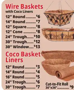 Ocean State Job Lot Wire baskets offer