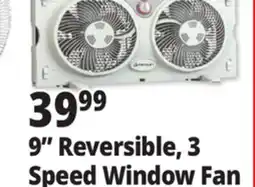 Ocean State Job Lot Penguin 9 Twin Window Fan offer