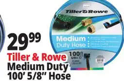 Ocean State Job Lot Tiller & Rowe Medium Duty Hose 5/8 in 100' offer