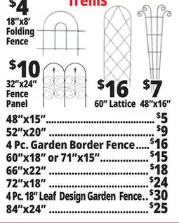 Ocean State Job Lot Garden Trellis offer