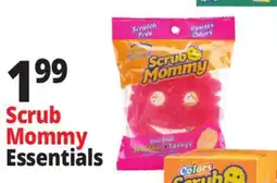 Ocean State Job Lot Scrub Daddy Dual-Sided Scrub Mommy Scrubber + Sponge offer