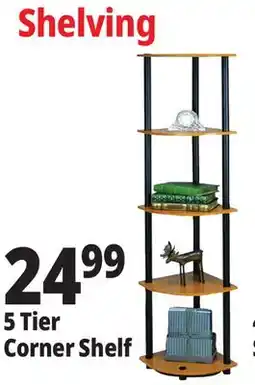 Ocean State Job Lot 5-Tier Corner Shelf offer
