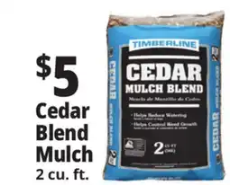 Ocean State Job Lot Timberline Cedar Mulch Blend 2 cu ft offer