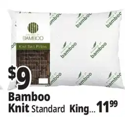 Ocean State Job Lot Essence of Bamboo Knit Jumbo Pillow offer
