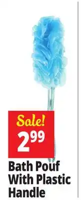 Ocean State Job Lot Trellis Boutique Bath Brush with Plastic Handle offer