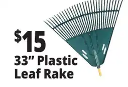Ocean State Job Lot Leaf Rake with Foam Grip 33 offer