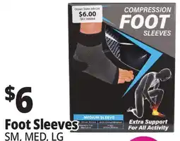 Ocean State Job Lot Promedica Sport Performance Medium Foot Compression Sleeves 2 Count offer