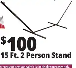 Ocean State Job Lot 15 Ft. 2 Person Stand offer