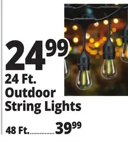 Ocean State Job Lot Outdoor Living Plug-in LED String Lights 24 ft offer