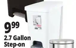 Ocean State Job Lot Sterilite Step-On 2.7 Gal Wastebasket offer