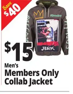 Ocean State Job Lot Men's Members Only Collab Jacket offer