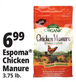 Ocean State Job Lot Espoma Organic Chicken Manure All-Natural Plant Food 3.75 lbs offer