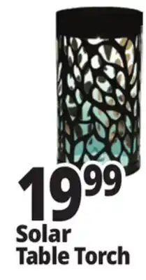 Ocean State Job Lot Solar Table Torch offer