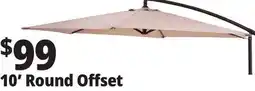 Ocean State Job Lot 10' Offset Patio Umbrella offer