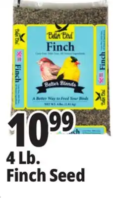 Ocean State Job Lot Better Bird Finch Bird Food 4 lbs offer
