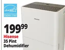 Ocean State Job Lot Hisense Energy Star 35 Pint 3-Speed Dehumidifier White offer