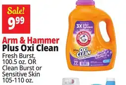 Ocean State Job Lot Arm & Hammer Plus OXI Clean offer