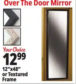 Ocean State Job Lot Over the Door Mirror 48 offer