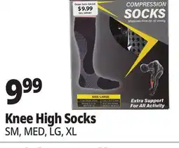 Ocean State Job Lot Promedica Sport Performance Uni-Sex Compression Socks Large offer