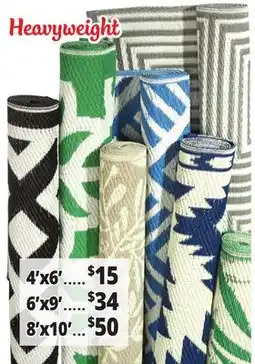 Ocean State Job Lot Indoor/Outdoor Rugs offer
