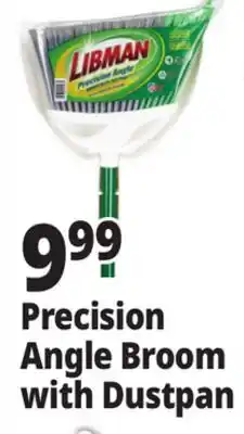 Ocean State Job Lot Libman Precision Angle Broom with Dustpan offer