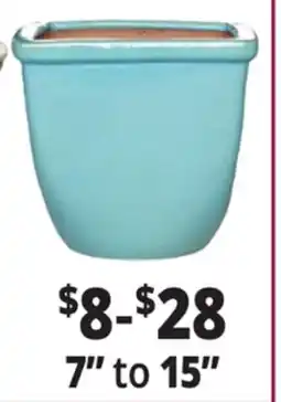 Ocean State Job Lot 7 to 15 Resin Planters offer