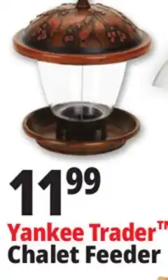 Ocean State Job Lot Yankee Trader Chalet Feeder offer